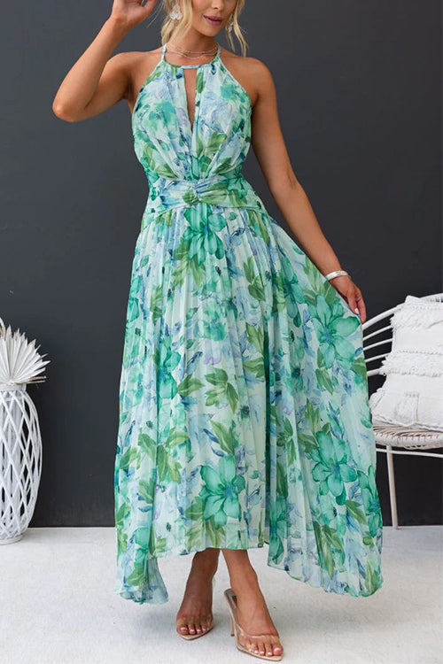 Floral Print Maxi Dresses