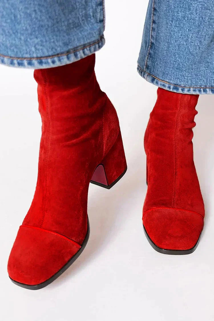 Aria | Grace Step Heeled Boots
