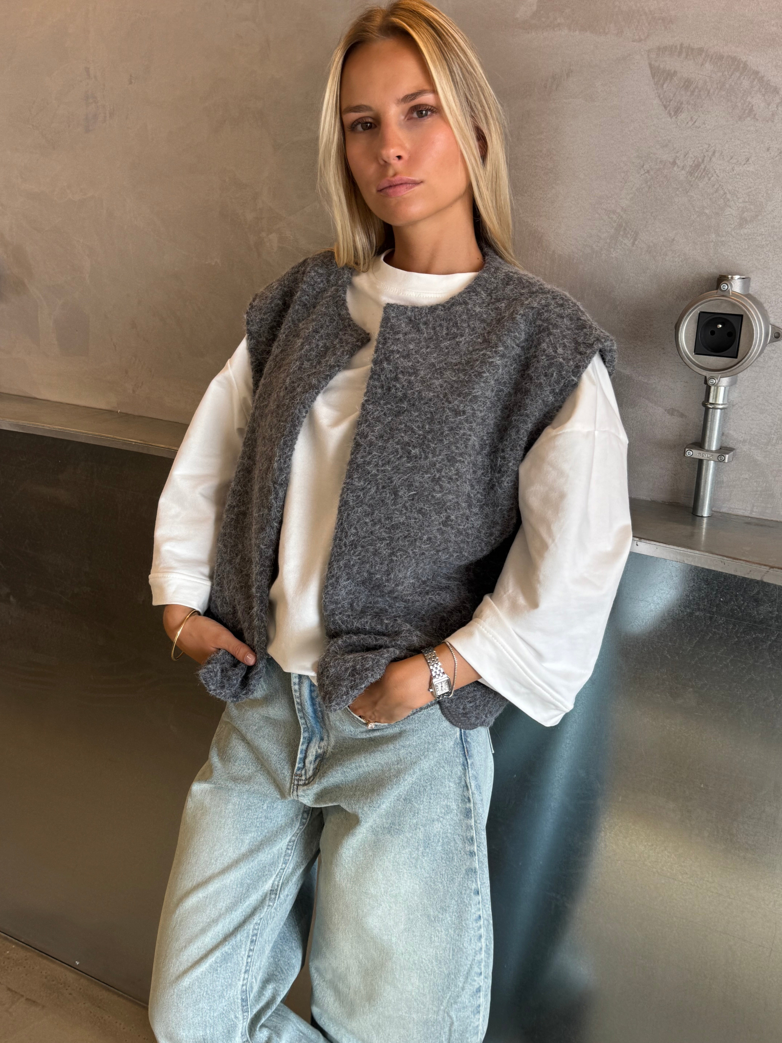 YAYA | Bouclé Vest