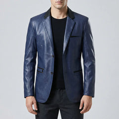 Riccardo — Leather Blazer