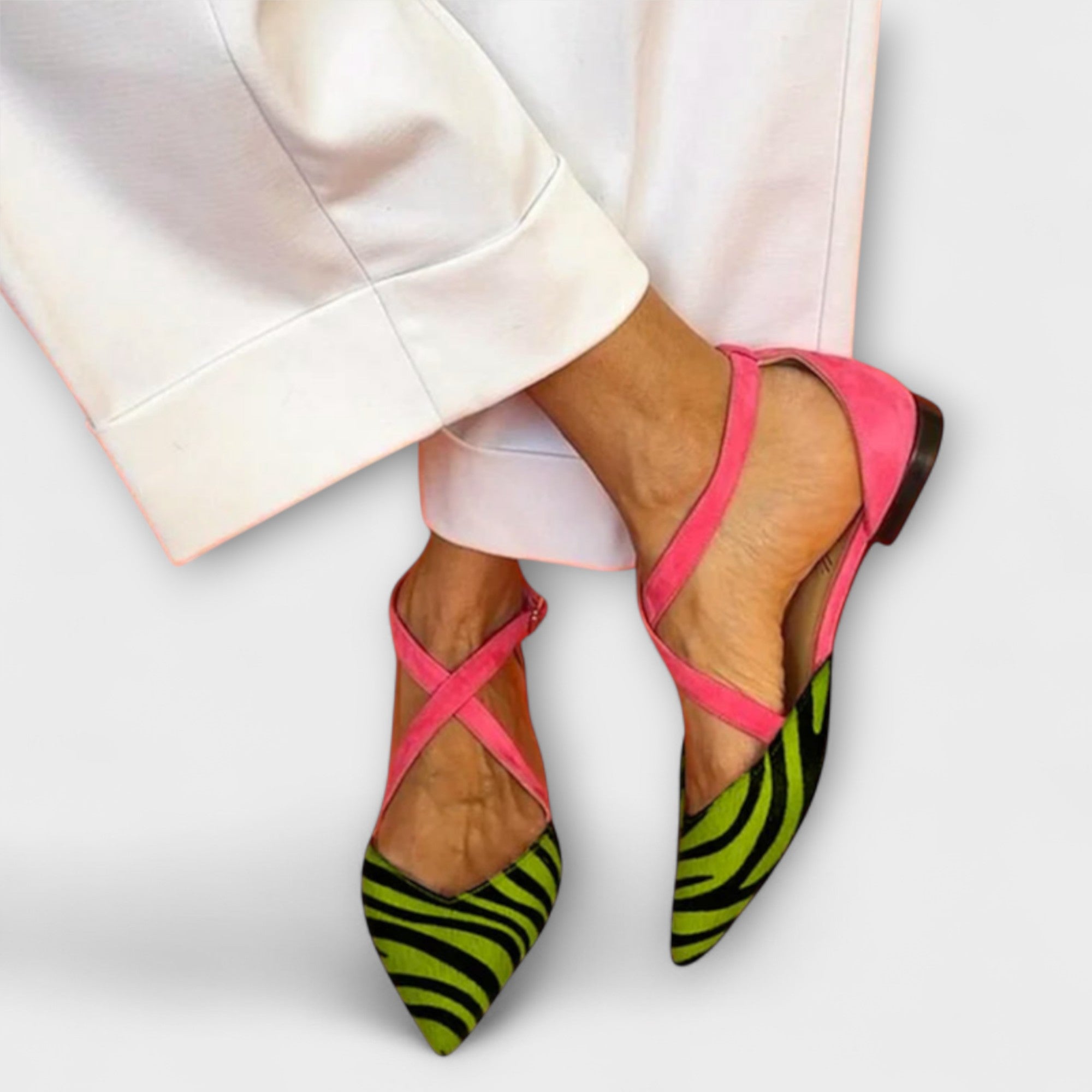 Fenna - Strappy Ballet Flats