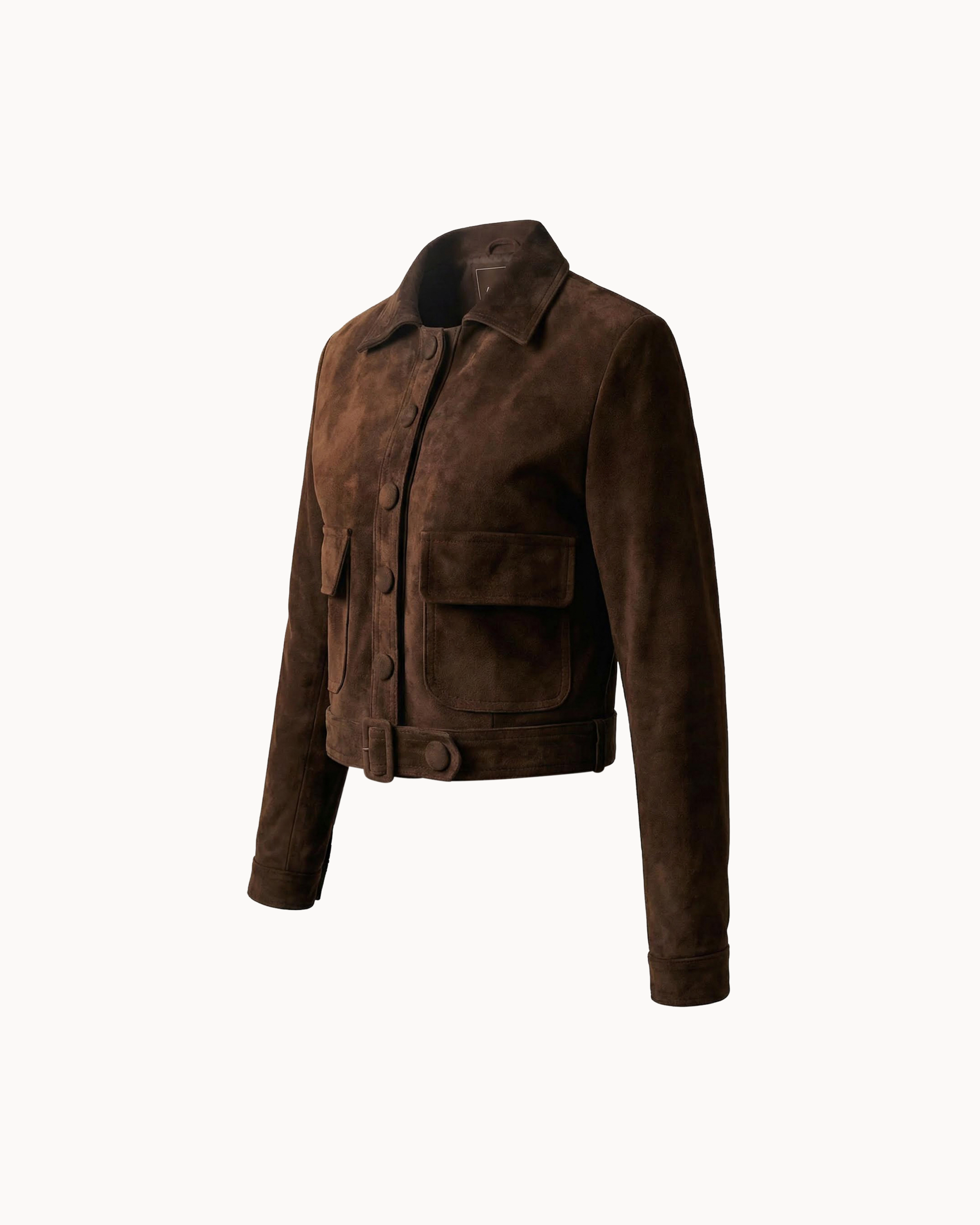 Valen Sheep Suede Jacket
