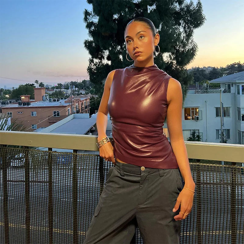 YAYA | Burgundy Top