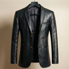 Riccardo — Leather Blazer