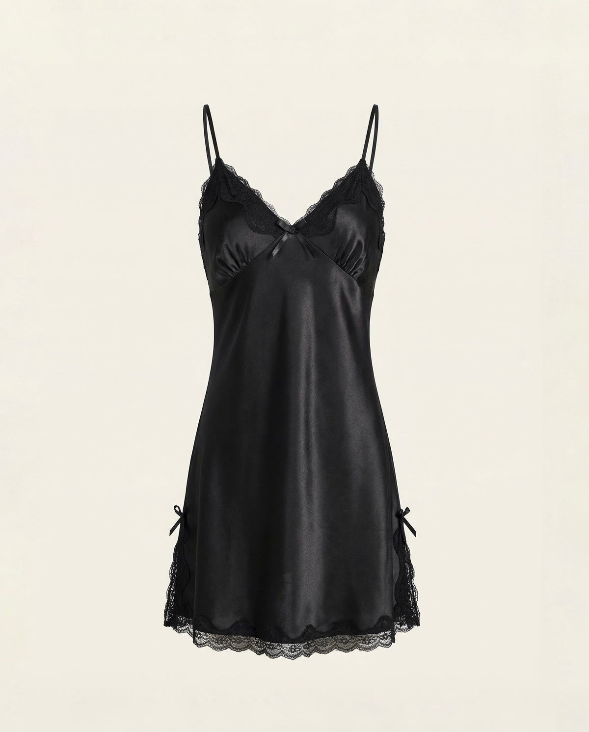 Gigi Mini Lace in Noir