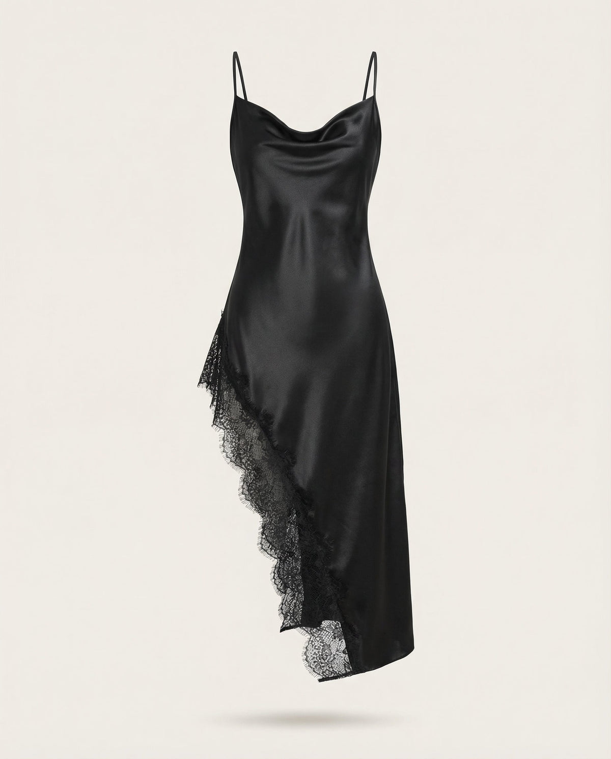 Sofie Midi Lace in Noir