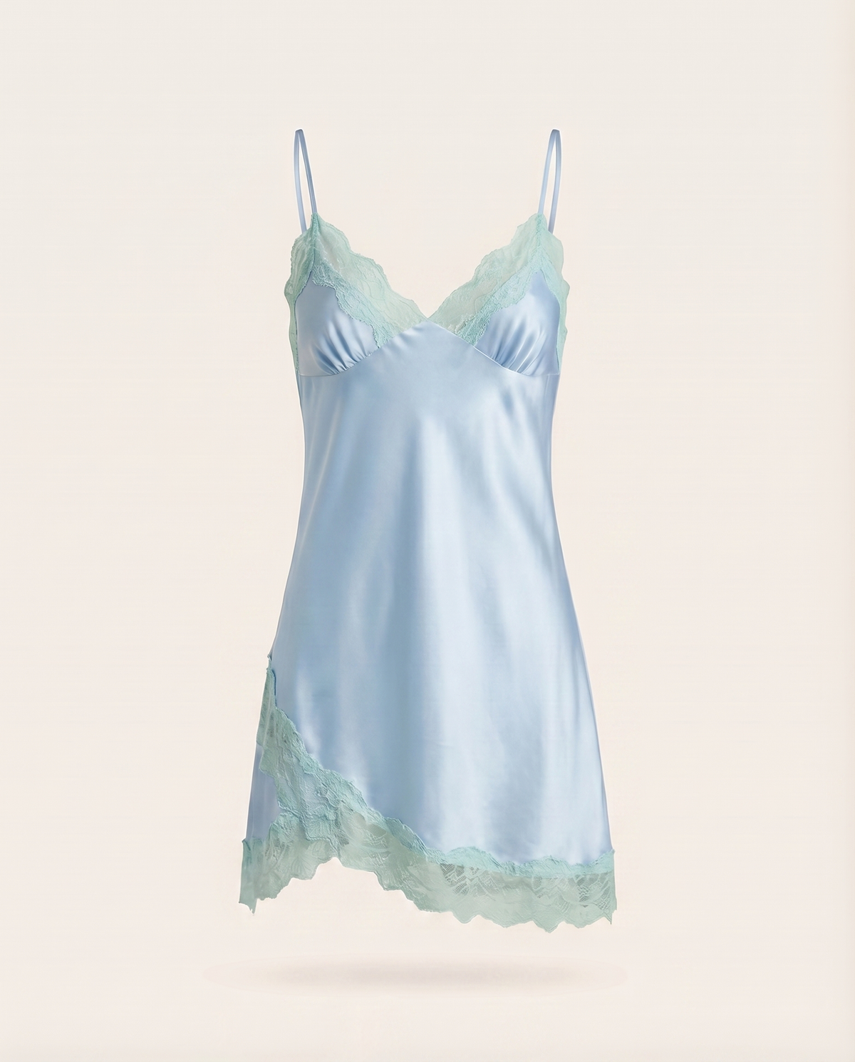 Julie Mini Lace in Sky Blue/Mint
