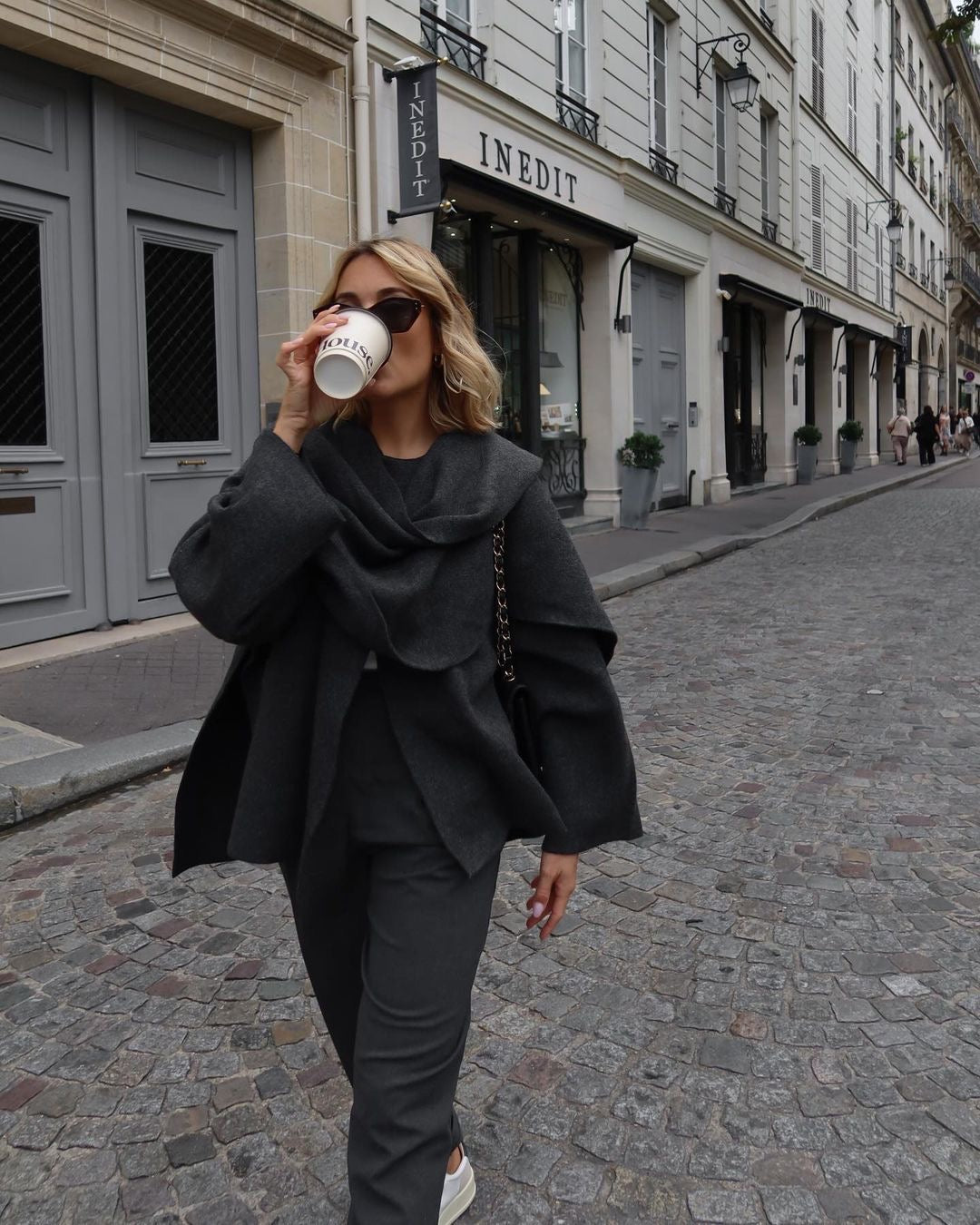 YAYA | Short Cape Coat