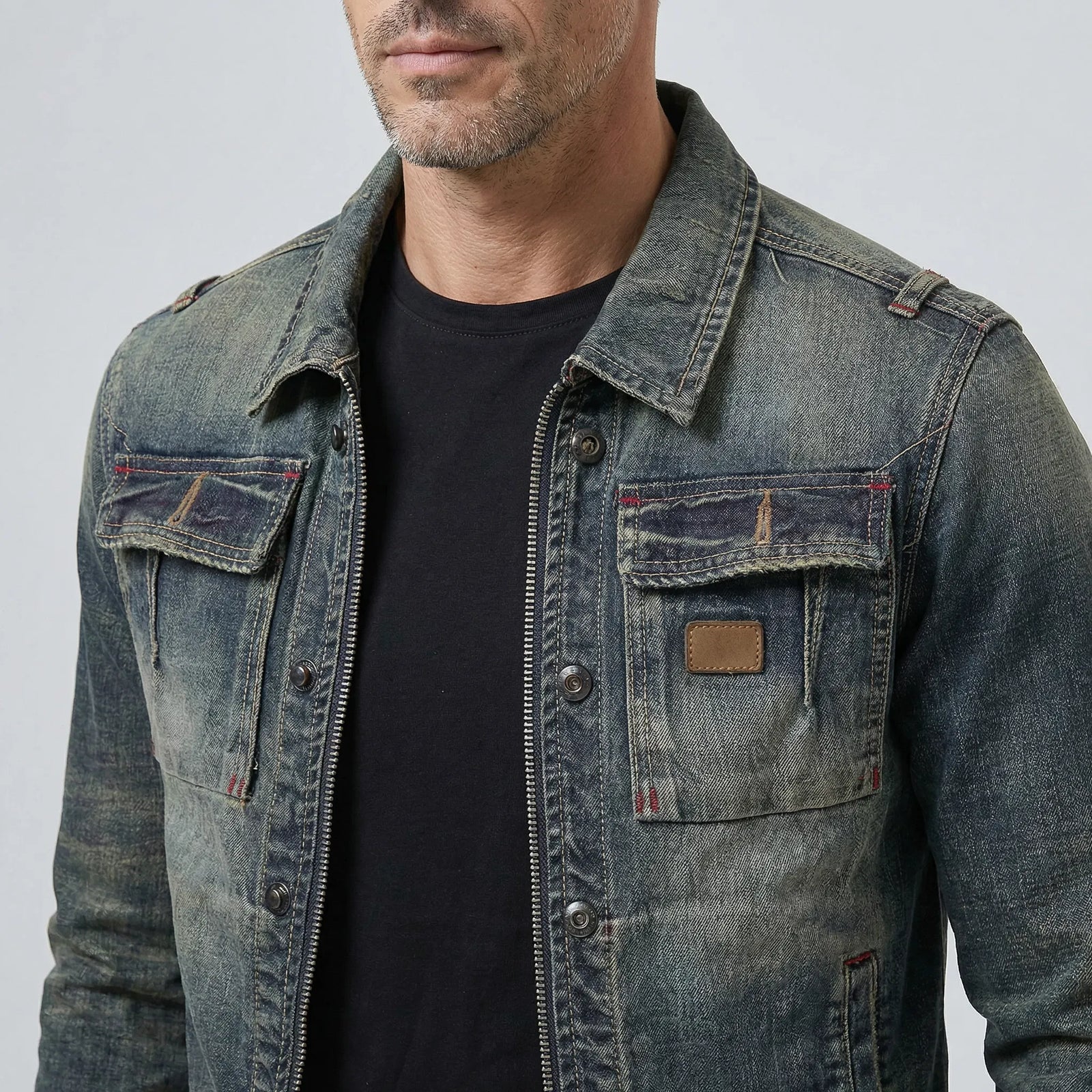 Enrico — Giacca in Denim