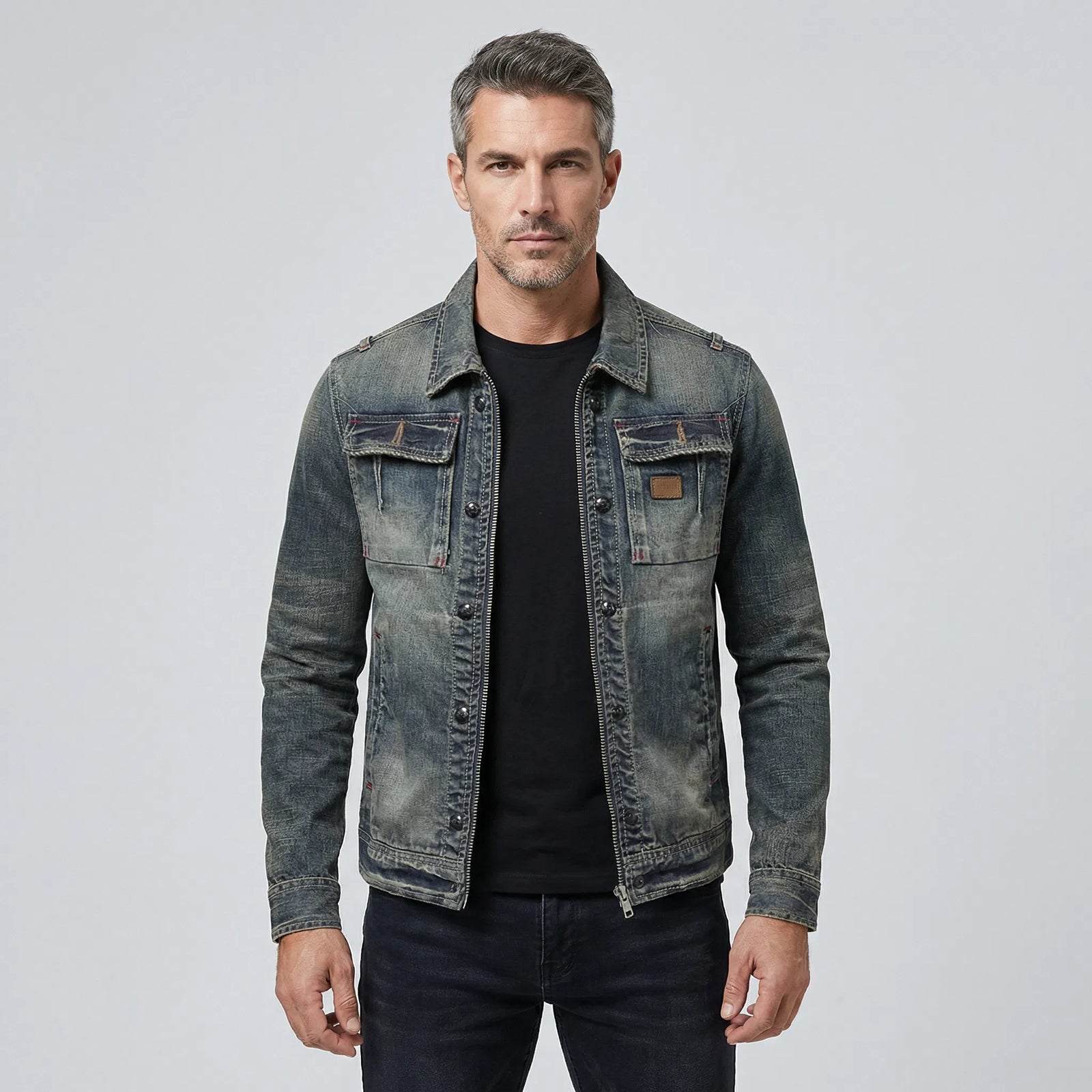 Enrico — Giacca in Denim