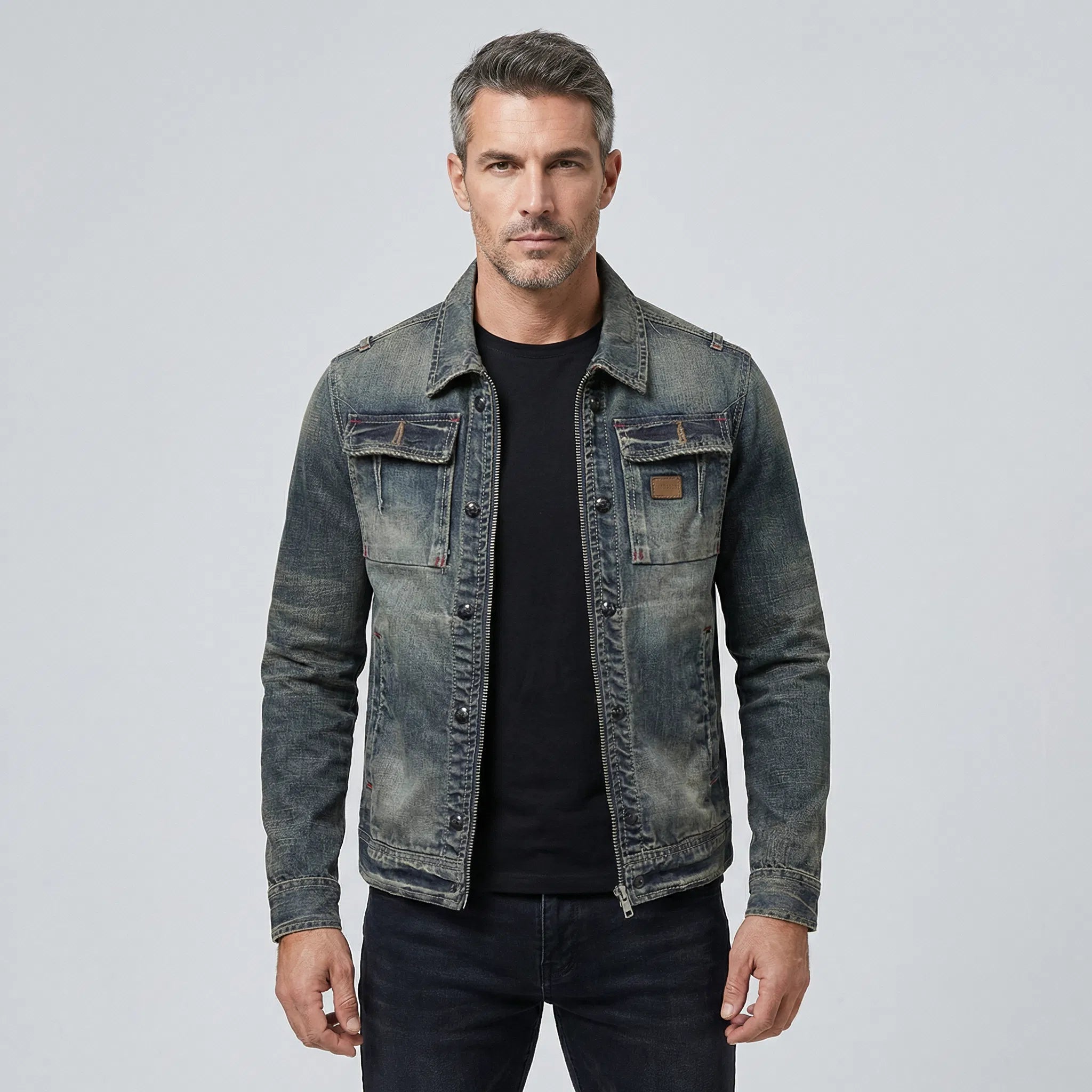 Enrico — Giacca in Denim
