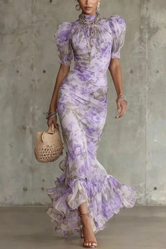 Rosalina – Romantic Floral Mermaid Dress