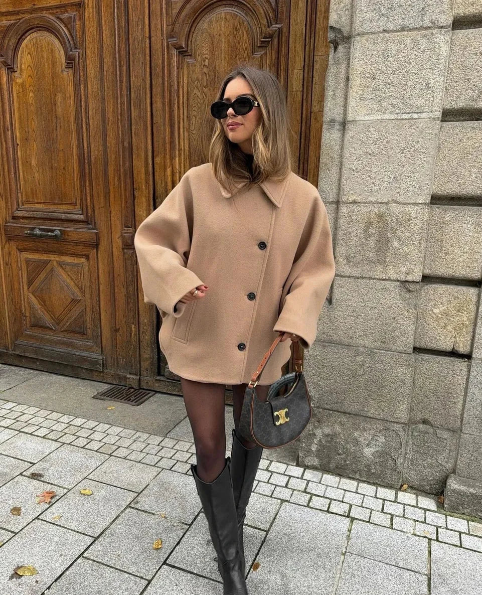 YAYA | Oversized Wool Coat