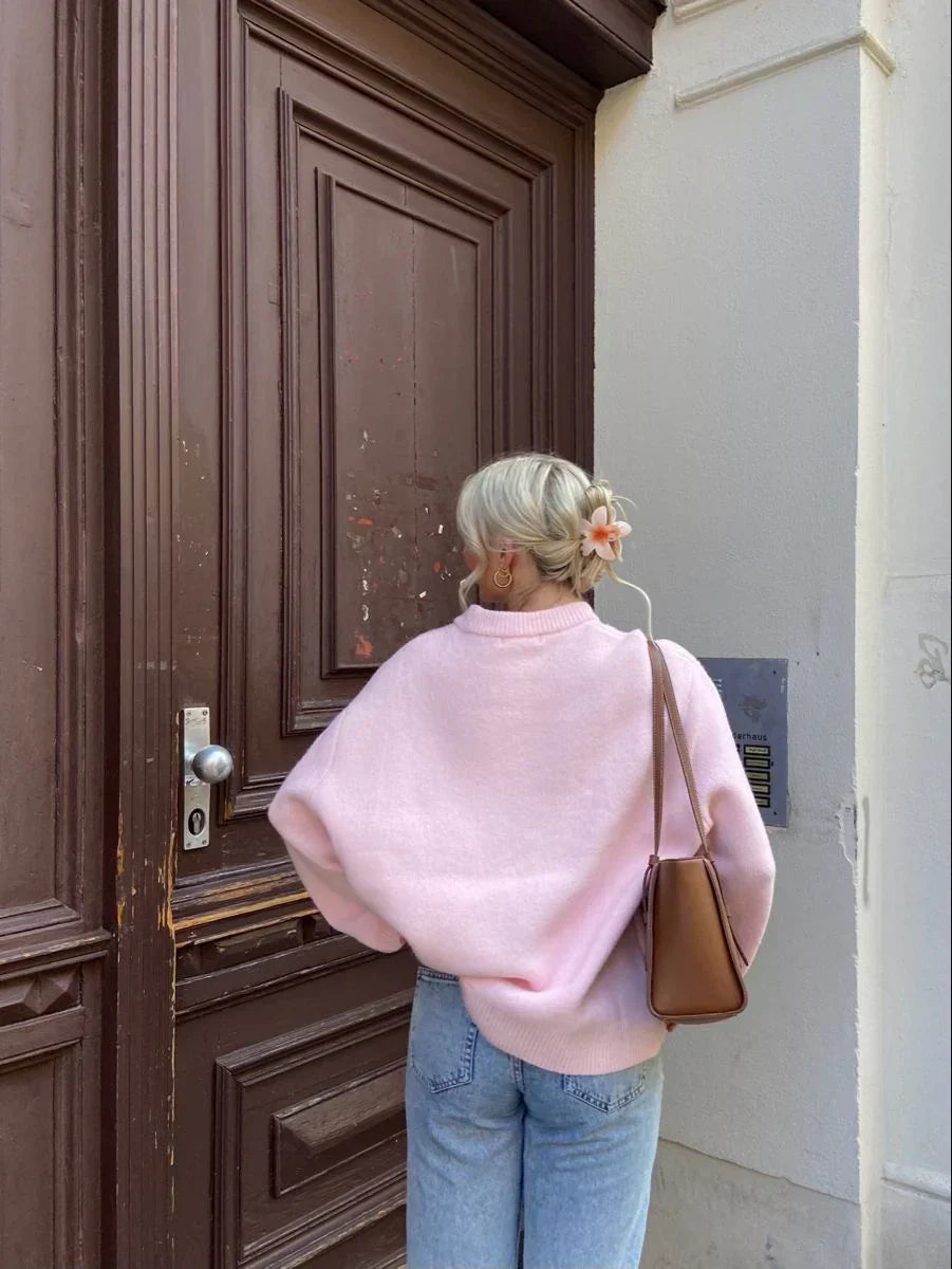 YAYA | Pink Cozy Sweater