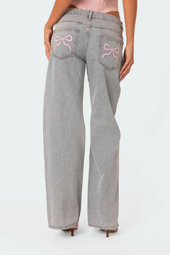 YAYA | Bow Jeans