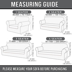 1PC Stretch Sofa Cover – Spandex Non-Slip Couch Slipcover, Washable & Pet-Friendly