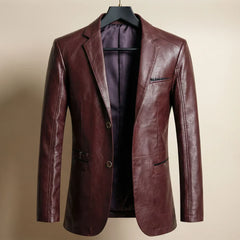 Riccardo — Leather Blazer